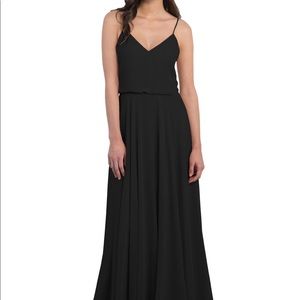 Jenny Yoo inesse Black formal/bridesmaid dress